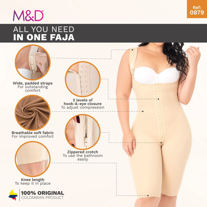 Knee-Length Flexi-Control Shapewear