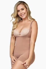 Second Skin Open Bust Bodysuit